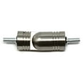 thumbnail image 2 of Urbanest Hinged Elbow Connector for Corner Rod, Brushed Steel, 7/8", 2 of 5