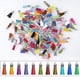 thumbnail image 5 of 240 Piezas Llavero Borlas Colgantes Borlas en piel sintética multicolor, 5 of 8