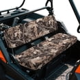 thumbnail image 2 of HUIACONG Camo Hunt UTV Seat Covers Waterproof Easy to Install UTV Seat Covers Protector Non-Slip Soft Suitable for Kawasaki Mule 3010, 2 of 7