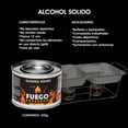 thumbnail image 5 of Alcohol Sólido Enlatado Fuego Envasado - 24 Piezas De 200g, 5 of 5