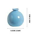 thumbnail image 2 of Bwiyojiz Vintage Decor Accessories ceramics Home Living Room Foyer Decorations Soft Furnishings Dried Flowers Hydroponic Vases, Gifts for Sisters, Blue, 2 of 7