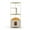 Beige, variant on Pefilos 58" Cat House for Indoor Cats with Feeding Station and Climbing Platforms, Corner Cat Tree Tower, Cat Condo Furniture, Beige