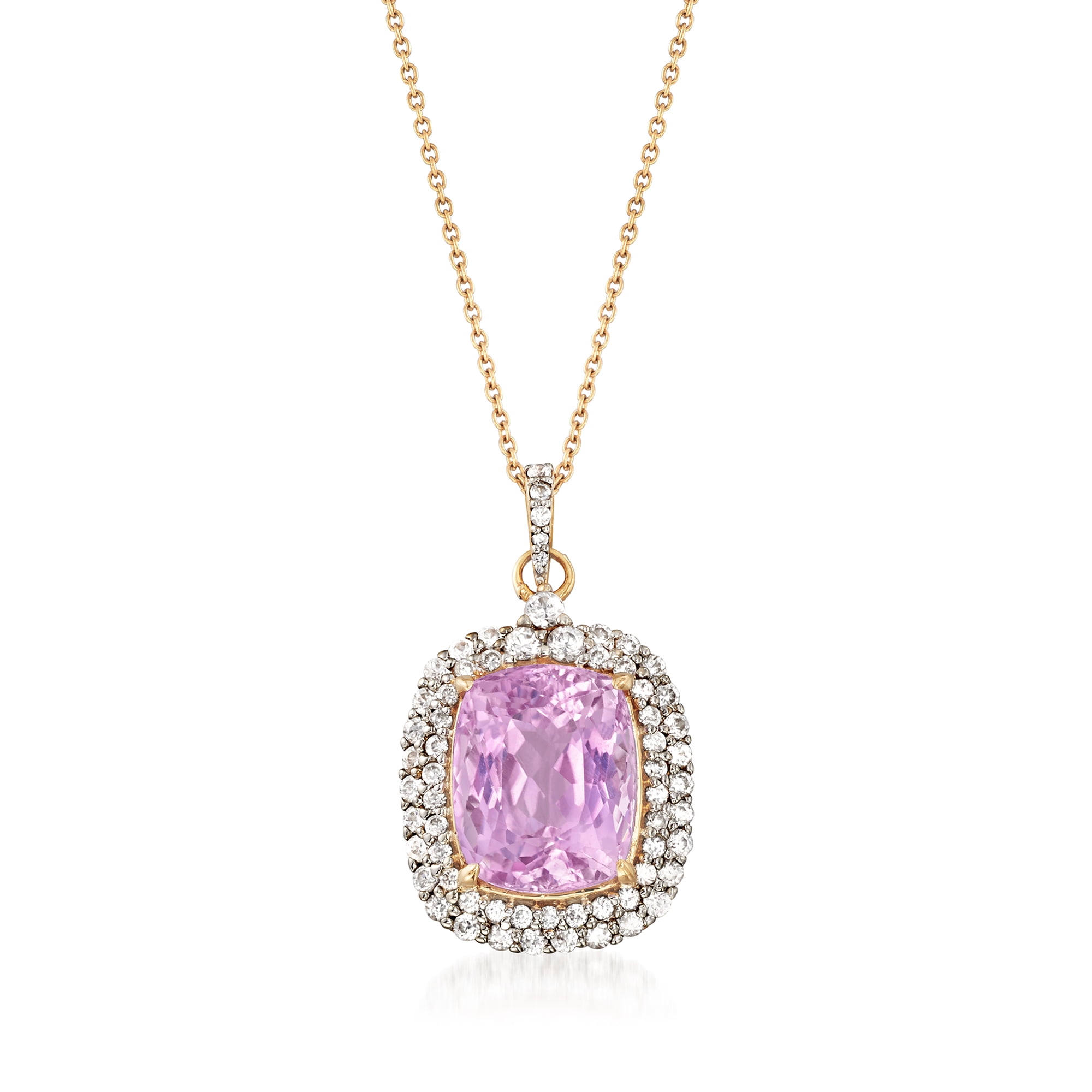 RossSimons RossSimons 11.00 Carat Kunzite and 1.75 ct. t.w. White