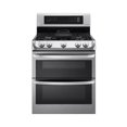 thumbnail image 3 of LG LDG4315ST 6.9 cu.ft. Gas Double Oven Range with ProBake Convection™/ EasyClean®/ SmoothTouch™/ 5 BNR/Griddle Plate, Stainless Steel, 3 of 3