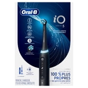 Oral-B Toothbrush, iO Series 5 Electric Toothbrush with (1) Brush Head, Rechargeable, Black