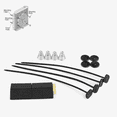thumbnail image 5 of de montaje universal apto para ventiladores eléctricos, enfriadores, accesorios, reemplazo de piezas de automóvil kusrkot Varilla de montaje más fría, 5 of 5