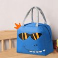 thumbnail image 5 of Bonitas bolsas de almuerzo para mujeres, bolsa térmica de dibujos animados para el almuerzo, lonchera, contenedores, enfriador para adultos, oficina, trabajo, picnic, viajes, 5 of 5