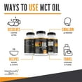 thumbnail image 4 of Intentionally Bare Organic 70% C8 MCT Oil Capsules- Great for Travel & Appetite Suppression- 1000mg, 4 of 7