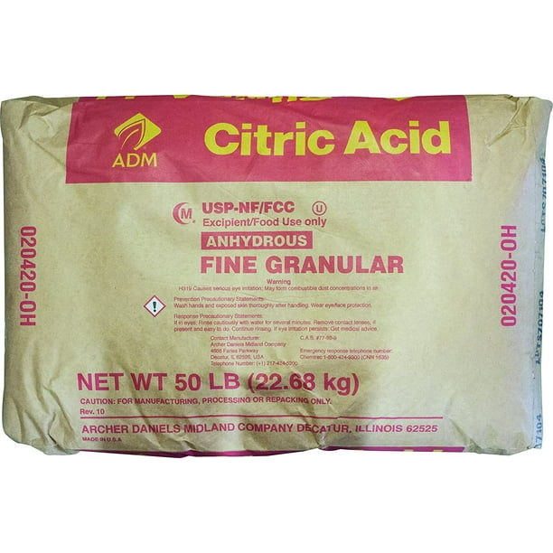 Citric Acid (50 lb Sack)