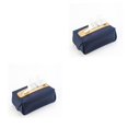 thumbnail image 2 of Injueey Caja de pañuelos Servilletero de escritorio portátil Sala de estar Coche Toalla de papel Cubierta Contenedor Caja decorativa Azul Azul oscuro 2Conjunto, 2 of 6