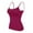 Red, variant on Sngxgn Camisole Spaghetti Strap Tank Top for Women Basic Cami Tops Womens Undershirts(Purple,M)