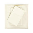 thumbnail image 2 of Superior 4-Piece 600 Thread Count Cotton Blend Deep Pocket Sheet Set, California King, Ivory, 2 of 7