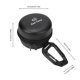 thumbnail image 2 of Comedero colgante para mascotas con tazas dobles contenedor de comida para acampar con estuche EVA para perros y gatos, 2 of 8