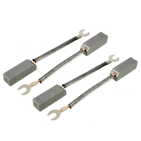 Carbon Brushes 32mm x 10mm x 10mm Graphite for Electric Motor Replacement Parts Set of 4