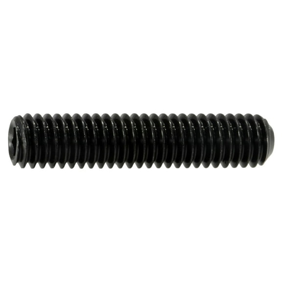 5/16"-18 x 1-1/2" Black Oxide Steel Coarse Thread Socket Set Screws (8 pcs.)
