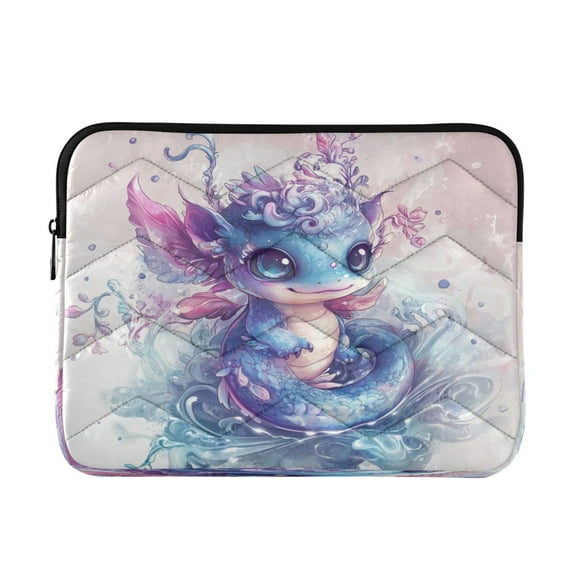 Laptop Inner Case 13.4x10.2In Laptop Case Is Suitable For 13-14In Laptop For Work Travel Outdoors A Cartoon Blue Dragon
