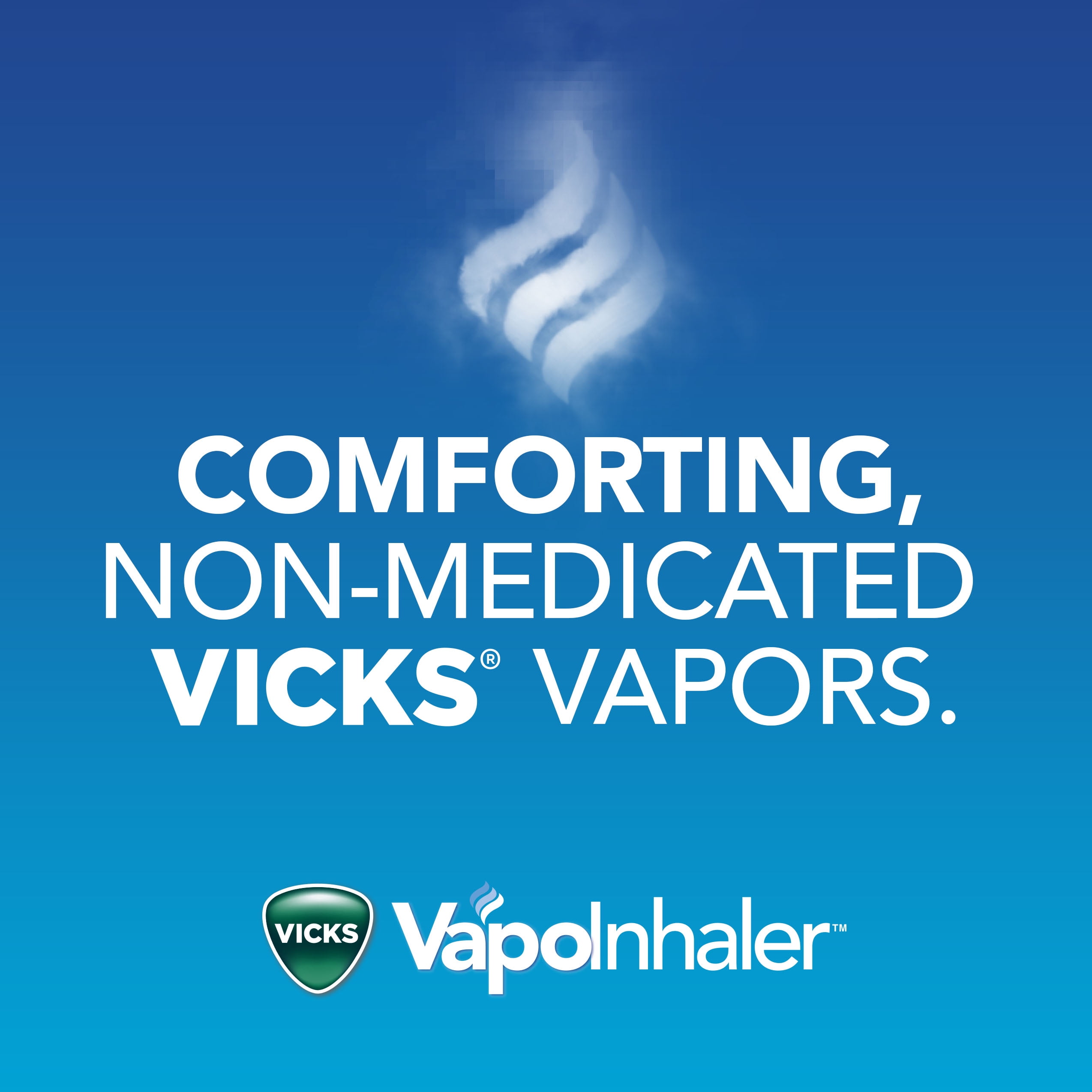 (6 pack) Vicks Vapoinhaler Portable Nasal Inhaler, Menthol Scent 1 Count, Non-Medicated Vapor Inhaler
