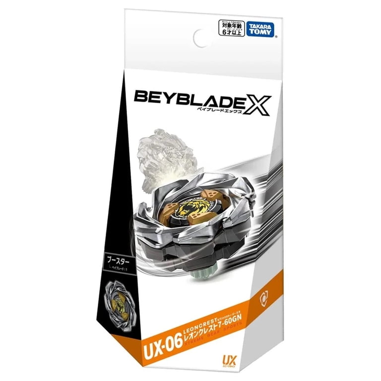 Takara Tomy Beyblade X UX-06 Booster Leon Crest 7-60GN - Walmart.com