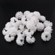 thumbnail image 2 of 60 Piezas Claveles Flor Artificial Seda Cabezas Esféricas Decoración de Boda Blanco, 2 of 5
