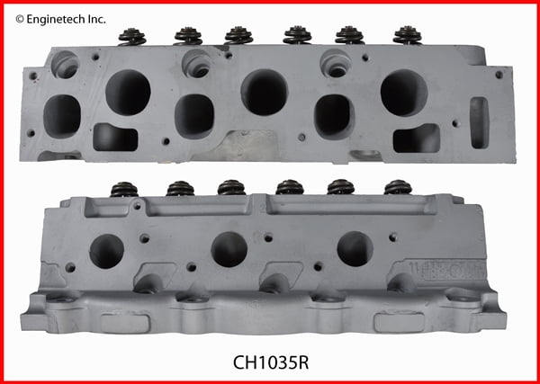 CYL HEAD COMPLETE FORD 4.
