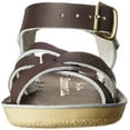 thumbnail image 2 of Salt Water Sandals by Hoy Shoe Sun-San Swimmer - Brown - Toddler 6 - 8002-BROWN-6, 2 of 8