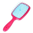 thumbnail image 3 of Peine Con Cojín Aire Dientes Anchos Masaje Del Cuero Cabelludo Cepillo para Rejilla Hueca (rosa), 3 of 9