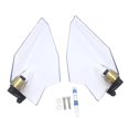 thumbnail image 2 of LOVIVER Adjustable Upper Air Deflectors Professional for Gold Wing GL1800 Clear, 2 of 8