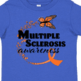 thumbnail image 4 of Inktastic Multiple Sclerosis Awareness Butterfly Ribbon Boys or Girls Toddler T-Shirt, 4 of 5