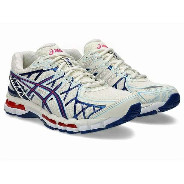 ASICS GEL-KAYANO 20 1203A388 101 Cream Deep Marine Sports Style Shoes