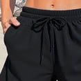 thumbnail image 5 of LEKWK Women's Swim Shorts Drawstring Board Shorts Pockets Loose Fit Quick Dry Bottoms Modest Beachwear Swimming Summer Vacation, 5 of 6
