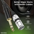 thumbnail image 4 of Cable GEARit XLR a TRS de 6,35 mm, 4,5 m, con adaptador de 3,5 mm, 4 of 7