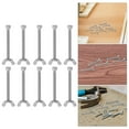 thumbnail image 3 of 10 Pairs per Pack Screw Nut Set Silver Stainless Steel for Machine Accessories Home Use, 3 of 8