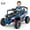 Blue, variant on OLAKIDS 12V Ride on Car UTV, Electric Off-Road Truck with Remote Control, Lockable Doors, Safety Belt, Horn, Music, Lights, 4 Wheeler Toys for Kids Toddlers Aged 3+ Years