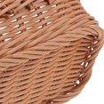thumbnail image 3 of Woven Desktop Basket Sundry Organizer Basket Imitation Rattan Storage Basket for Cutlery, 3 of 7