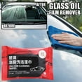 thumbnail image 6 of NZRUANE Car Glass Oil Film Cleaning Wipes Glass Stain Remover Watermark Remover x 1j T4L9, 6 of 9
