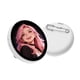 thumbnail image 2 of Insignia digital personalizada E-Pin de 2 pulgadas con pantalla IPS, botón de nombre, foto y video electrónico, pantalla táctil dinámica magnética, insignias de identificación geniales, insignias digi, 2 of 5