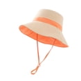 thumbnail image 5 of SikaFu Summer Flodable Wide Brim Sun Hat UPF 1000+ New Travel Vacation Bucket Hat Female Bob Panama Hat Women Sombrero Beach Hat, 5 of 6