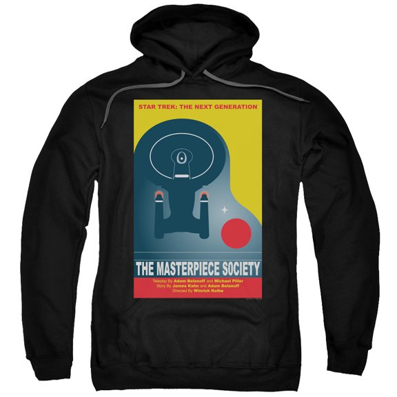 Star Trek Tng Season 5 Episode 13 Adult Pullover Hoodie Sweatshirt Black