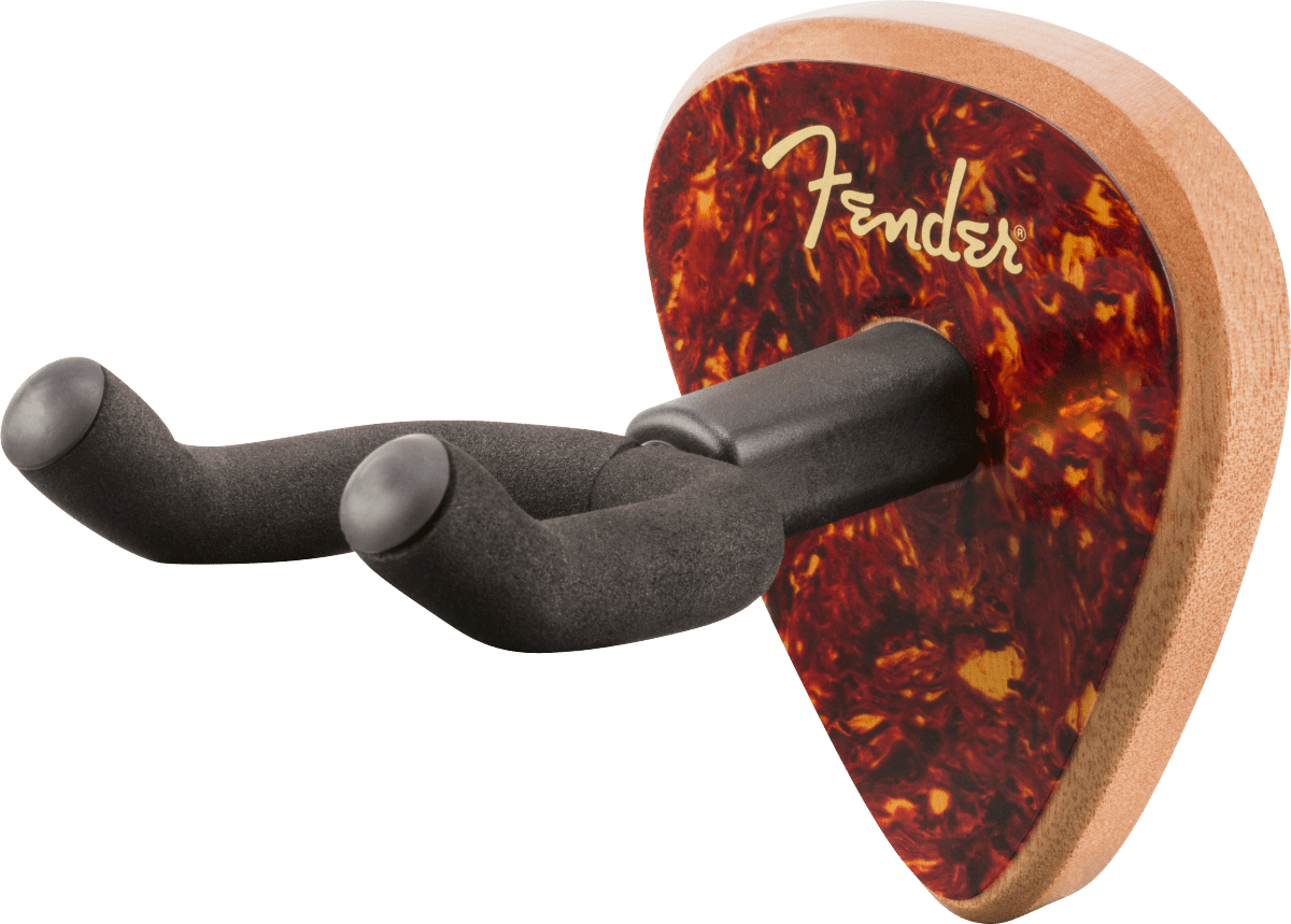 Fender 351 Guitar Wall Hanger, Tortoiseshell Mahogany