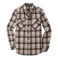 thumbnail image 2 of Coorders Hanes Men's and Big Men's Plaid Flannel Button Down Shirts, Long Sleeve, Sizes S-2XL, 2 of 8