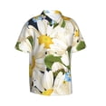 thumbnail image 2 of Kll Men'S Hawaiian Shirt Short Sleeve Button Down Beach Shirts-Bees Collecting Nectar, 2 of 8