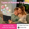 thumbnail image 4 of BYYBUO Tablette Wi-Fi pour Enfants Android 13 de 10,1 Po 2 Go de RAM 32 Go de ROM, Rose, 4 of 8