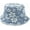 A23059-light Blue, variant on Unisex Vintage Cotton Denim Bucket Hat with Small Pocket - Sun Protection Fisherman Cap for Men Women Teens Outdoor Summer