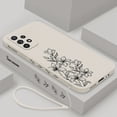 thumbnail image 4 of Funda de teléfono de flores para Samsung Galaxy A54, A53, 5G, A34, A14, A73, A72, A71, A52 S, A51, A33, A32, A23, A21S, A13, A12, cubierta de silicona a prueba de golpes, 4 of 4