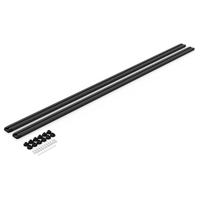 Yakima HD Track 72 Inch Car Roof Top Rack Mounting System with CapNuts