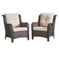 thumbnail image 6 of Gymojoy 2-Piece Patio Furniture Chair,Outdoor PE Wicker Lounge Chair with Deep Seating,Beige Cushion, 6 of 6
