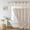 Taupe, variant on Shower Curtain Set with Snap-In Liner, Rustic Striped Design, Water-Repellent, Tan/Taupe, 71 in W x 74 in L