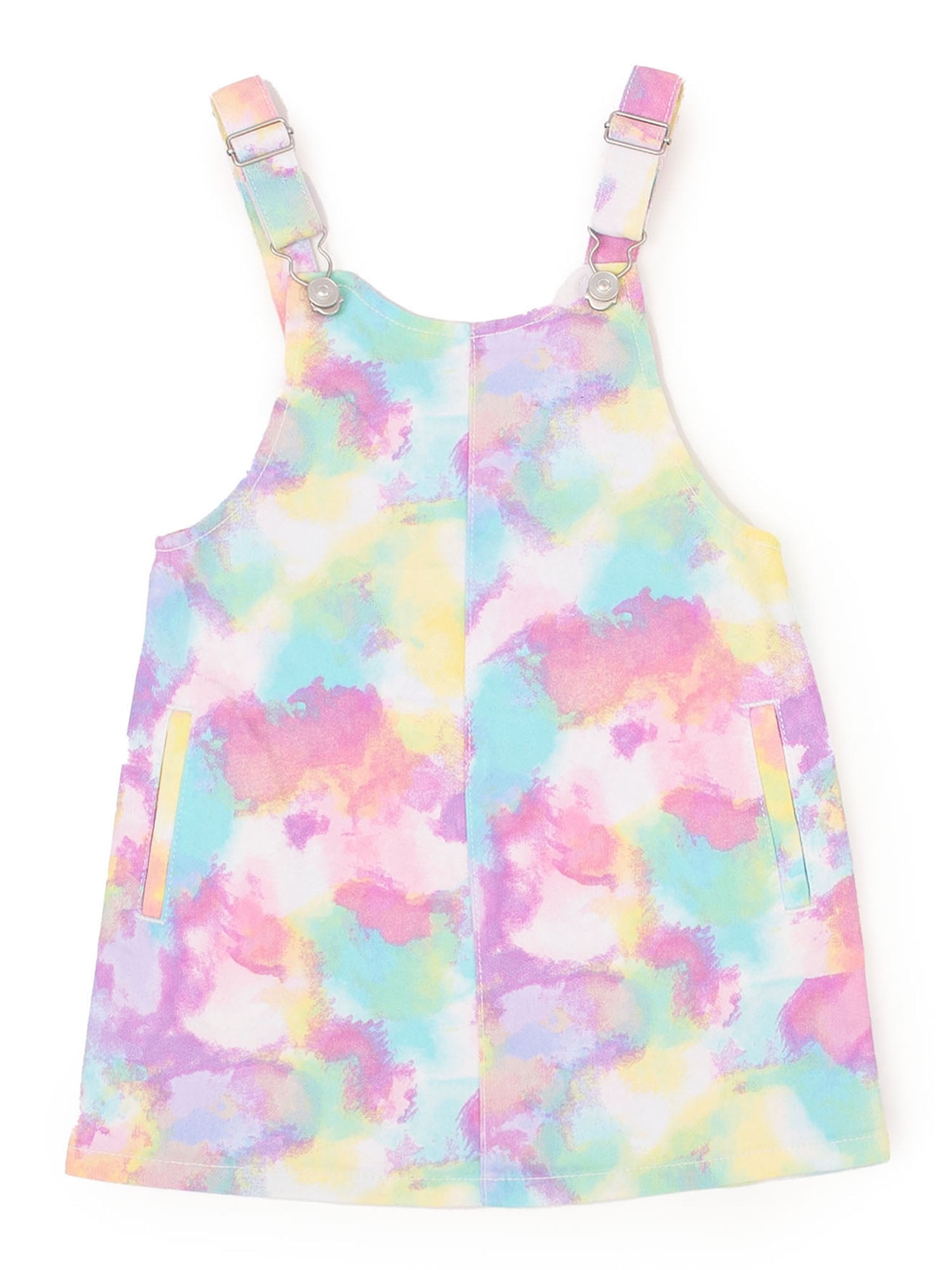 Wonder Nation Baby and Toddler Girl Jumper Dress, 12 Months-5T, Infant Girl's, Size: 3T, Multicolor