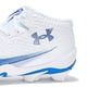 thumbnail image 4 of Zapatos de Fútbol Americano Spotlight Hammer RM para Hombre de Under Armour, Blanco/Royal, 11.5 US, 4 of 4