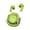 Green, variant on Earphones In Ear LCD Color Screen Noise Reduction Transparent Long Endurance Sports Earphones,Green